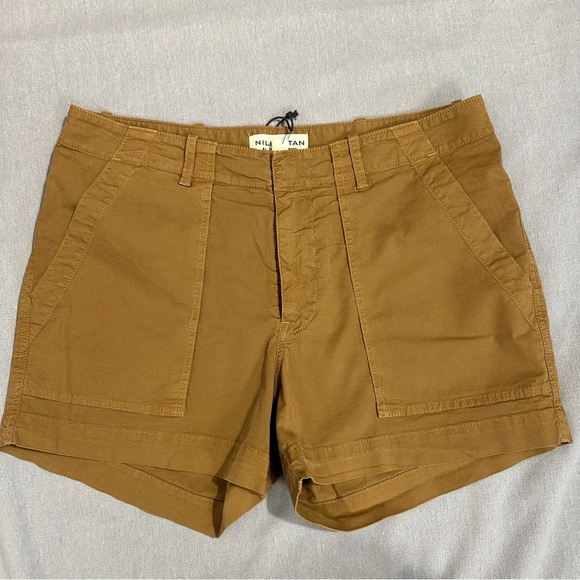 NEW Nili Lotan Utility Shorts, color "tawny," size 8, summer, casual, designer - Picture 1 of 9